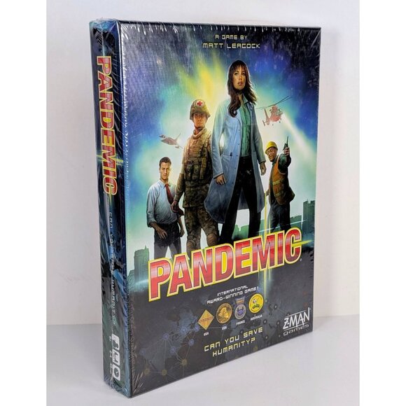 Pandemic BOARD GAME 2013 Z-MAN AGES 8+ 2-4 PLAYERS STRATEGY BRAND NEW Sealed - Picture 1 of 3